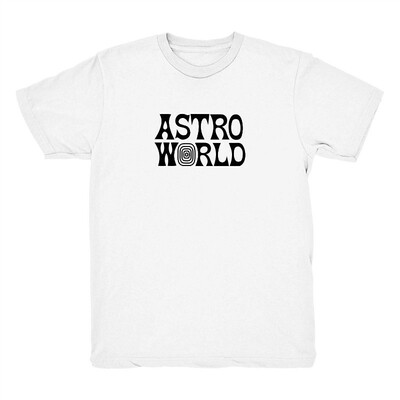 

Astroworld Travis Scott Album Merch Tee - White