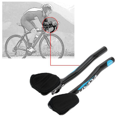 

318mm MTB Bike Bicycle Aero Bar Rest Handlebar Aero bar Carbon Fiber 1 Pair Cycling Accessory