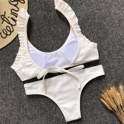 

Sexy Women Bikini Set Bandage Push-Up Padded Swimwear Swimsuit Bathing Beachwear