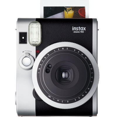 

Fuji FUJIFILM INSTAX an imaging camera MINI90 camera silver brown