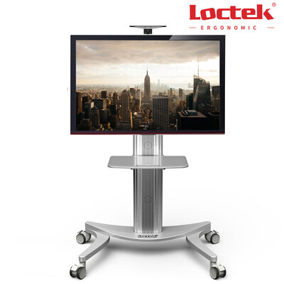 

Mobile TV Floor Cart for LCD LED Plasma Flat Panels Stand with Wheels Mobile fits 32-70