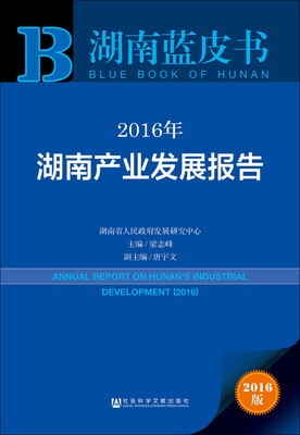 

2016年湖南产业发展报告