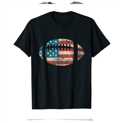 

American Football Patriotic Sports T-Shirt