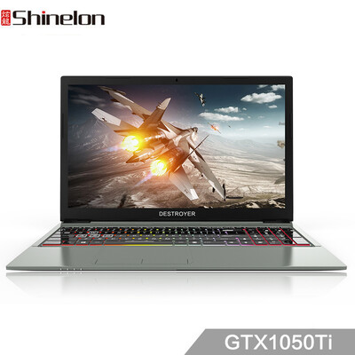 

Shinelon Destroyer DD2 Metal Frenzy GTX1050ti 4G alone 156-inch gaming laptop i5-8400 8G 256G1TB IPS
