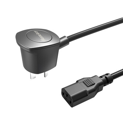 

Hangjia HUNTKEY GB power cord single-handed plug-in patent certification three-hole power cable for desktop computer rice cooker kettle projector 15 m