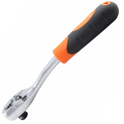 

Huafeng Jujian HF-8018728 Quick-Release Ratchet Wrench 72T 10MM Professional Chrome-Vanadium Steel Socket Wrench