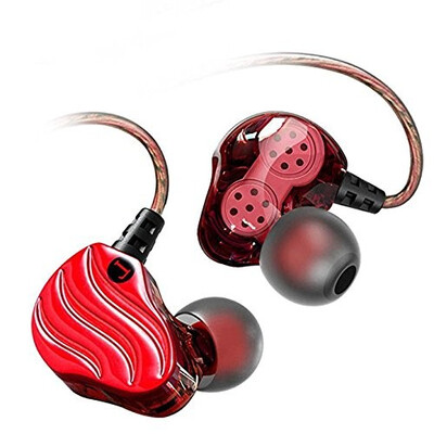 

In Ear Headphones with Microphone Dual Drivers Earphones with HiFi Audio Stereo Sports Earbuds for iOS&Android Computer PC