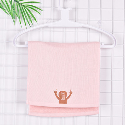 

Pure Cotton Face Towel Simple Cute Cartoon Super Soft Bath Wash Hair Hand Home Bathroom Towel for Children Baby Kids