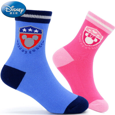 

DISNEY cotton spring&autumn childrens socks thin Mickey D00341M 14-16cm