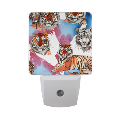 

ALAZA LED Night Light With Smart Dusk To Dawn SensorGraceful Elephant Plug In Night Light