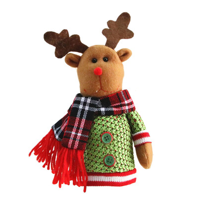 

UpperX Christmas Bottle Wine Cover Bag Christmas Decoration Mood Table Decoration Party