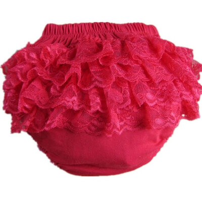 Buenos Ninos Baby Girls Soft Lace Top Baby Diaper Bloomer