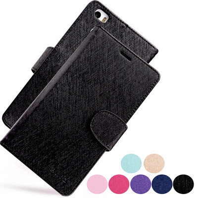 

Mooncase Silk and Maple Flip Folio PU Leather Case For Xiaomi Note