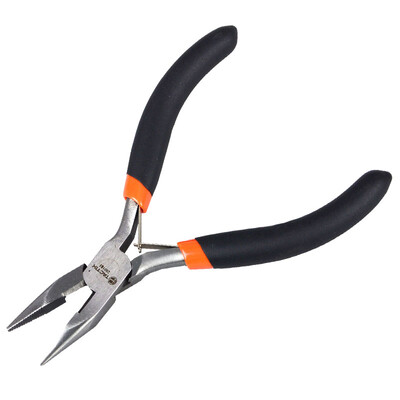 

(Tactix) 200181 Zhanzhi handle handle mouth nose pliers 4-3 / 4in pointed nose pliers small pliers tip pliers high quality alloy steel Japan Germany imported quality