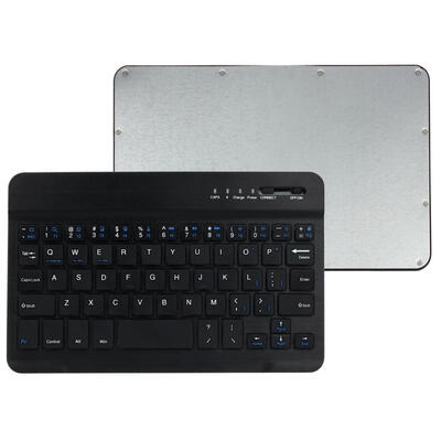 

Factory Price water-proof anti-skid Brushed Aluminum Wireless Bluetooth Keyboard Energy saving For IOS Android Windows PC