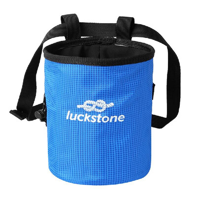 

Climbing Chalk Bag Waist Pack with Drawstring Closure&Quick-Clip Belt