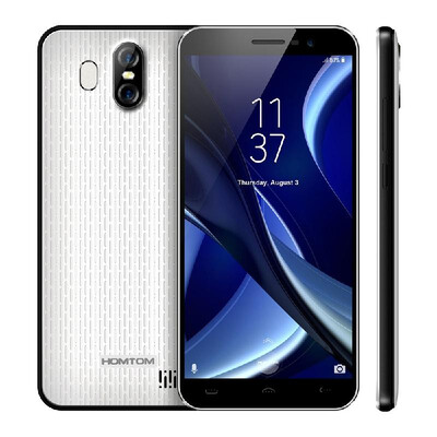 

HOMTOM S16 Fingerprint Mobile Phone 55 Inch 2GB RAM 16GB ROM Rear Camera 13MPFront Camera 8MP 13GHz Quad-Core Dual Sim Cards