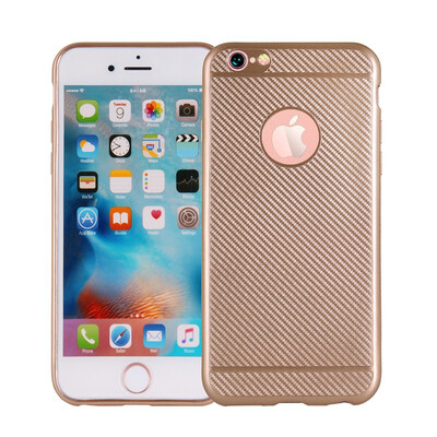 

Goowiiz Phone Case For Iphone 55sSe66s6 Plus6s Plus Luxury Ultra-thin Carbon Fiber Soft Silicone Complete protection