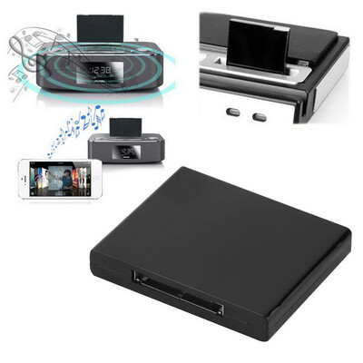

Музыкальный адаптер Bluetooth с поддержкой A2DP приемник для iPod iPhone 30-Контактный Док-спикер