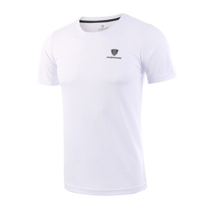 

FANNAI T shirt men Sport Tops Tees Quick Dry Running Shirts men basketball Gym T-shirt Mens Custom sports short sleeve MMA