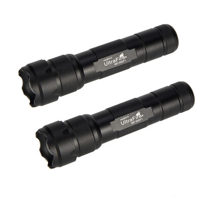 

UltraFire WF - 502F1 XP - G3 680LM 5-Position Telescopic Focusing Flashlight 2PCS