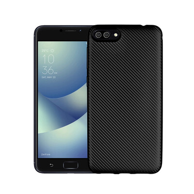

Goowiiz Phone Case For ASUS Zenfone 44 Max V520KLZC520KL Luxury Ultra-thin Carbon Fiber Soft Silicone Complete protection