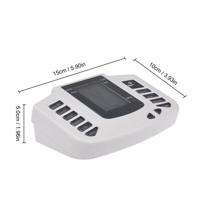 

Electrical Stimulator Full Body Relax Muscle Therapy Massager Pulse Tens Acupuncture 16pads Health Care