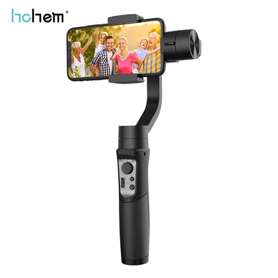 

Hohem iSteady Mobile 3-Axis Handheld Smartphone Gimbal Stabilizer with Tracking Motion Time Lapse Focus & Zoom Capability for iPh