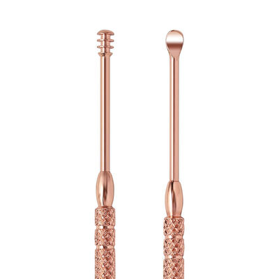 

Jinda Rimei ear digging double ear ear spoon stainless steel ear pick ear tool rose gold LP70143