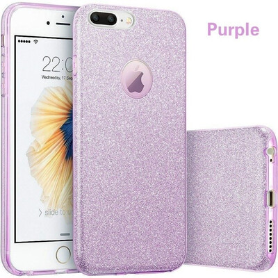 

Ultra Slim 3 Layer Hybrid Back Cover Sparkle Shinning Protective Bumper Bling Glitter Case for iPhone 55SSE iPhone 66s 6Plus 6s