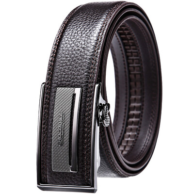 

CROCODILE business automatic buckle belt men's leather belt