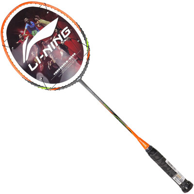 

Li Ning / Lining Men and Women Single Carbon Badminton Racket Single (Threaded) Blue Yellow