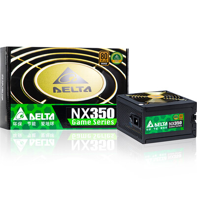 

Delta DELTA rated 350W NX350 power supply 80PLUS bronze full voltage 12CM temperature control mute fan support back line three years warranty