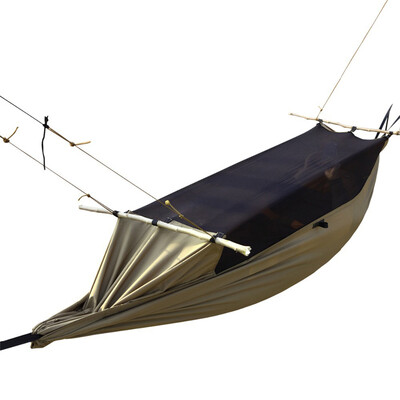 

FREE SOLDIER outdoor camping survivor mult-ifunction portable mosquitoes hammock wear-resisting tent 160-180cm height hammock