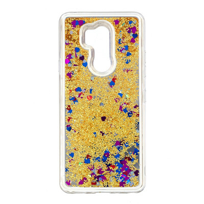 

Fecoprior Back Cover For LG G7 ThinQ G710 Case Mirror Glitter Liquid Quicksand Shining Dynamic Fundas Coque Celulars Capa