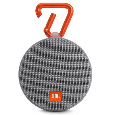 

JBL Clip2 Music Box 2 Bluetooth Portable speaker Audio Outdoor mini sound speaker Waterproof design Hi-Fi No Noise Talk Gray