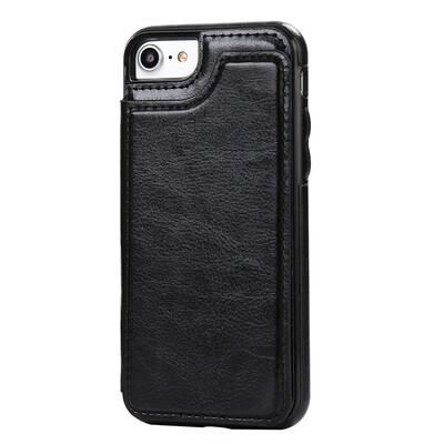 

New iphoneX Card Flip Phone Case Huawei Mobile Phone All-inclusive Protection Cover Samsung Mobile Phone Holster