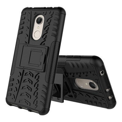 

Fivice Redmi 5 Case TPU anti-fall tire pattern back clip bracket phone case