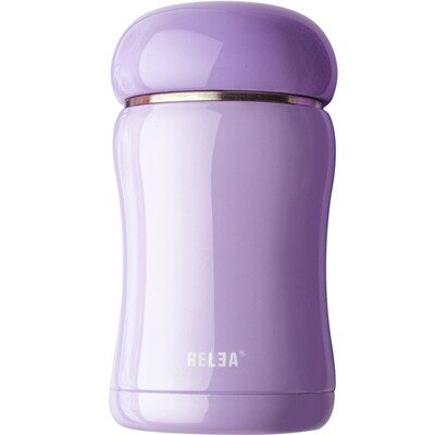 

Creatures RELEA 210ML toot insulation cups stainless steel vacuum liner insulation cups cartoon cups female JV050215 taro purple