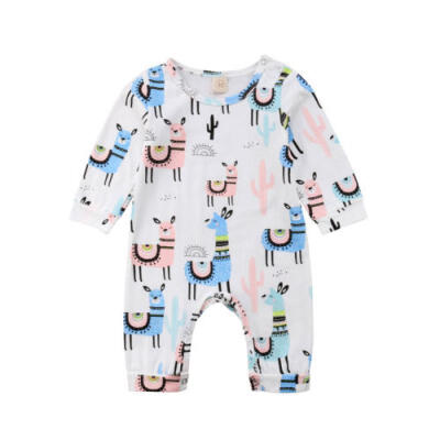 

Newborn Toddler Baby Girls Boys Romper Jumpsuits Outfits Kids Casual Clothes