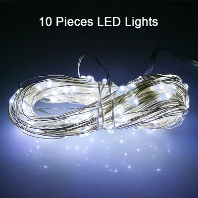 

JULELYS 3M 30 Bulb Festoon USB Copper Wire Decorative Lights LED Decoration For Holidays Valentine Birthday Christmas String Light