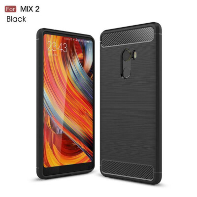 

Matte Business Phone Case For xiaomi MAX3 PRO Dirt-Resistant Plain Carbon Fiber Soft Phone Case For xiaomi MAX3 PRO