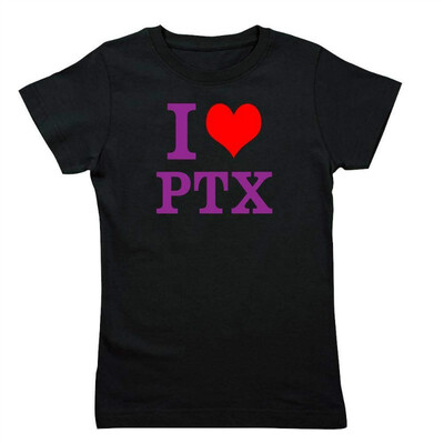 

CafePress - I Love PTX - Girls Cotton T-shirt Cute Slim Fit Girls Shirt