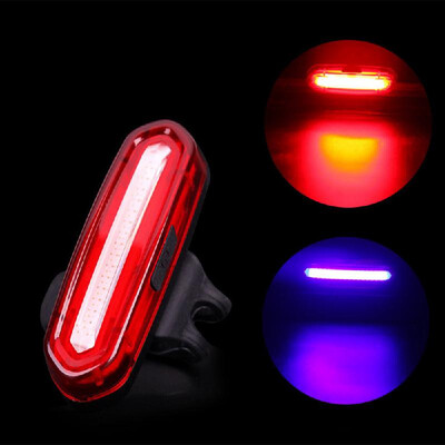 

USB Rechargeable Bicycle Rear Light Cycling LED Taillight Waterproof Red
