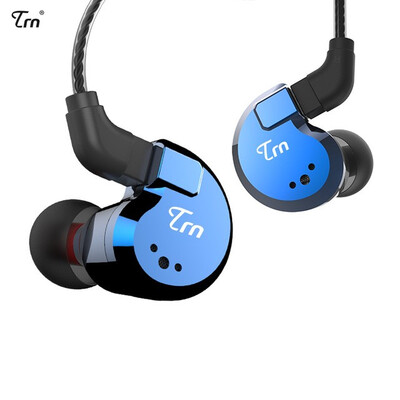 

TRN V80 2BA2DD Hybrid Metal In Ear Earphone IEM HIFI DJ Monito Running Sport Earphone Earplug Headset 2Pin Detachable Cable