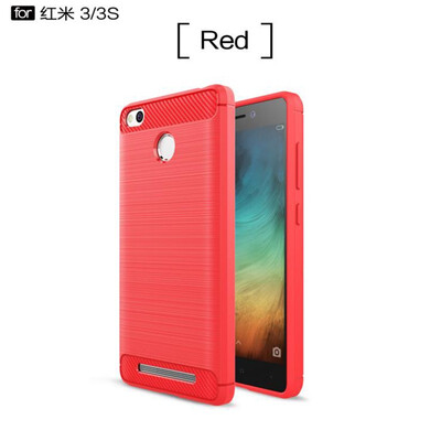 

For redmi NOTE5A Phone Case Matte Business Dirt-Resistant Plain Carbon Fiber Soft Phone Case For redmi NOTE5A