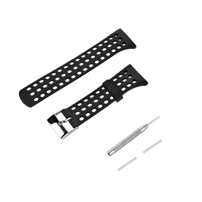 

Outdoor Waterproof Rubber Watch Band Mens Watch-strap Steel Buckle with Screwdriver for SUUNTO M Serise M1M2M4M5