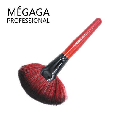 

MEGAGA Professional Brush Fan Shaped Powder Brush Mahogany Pen Holder Large