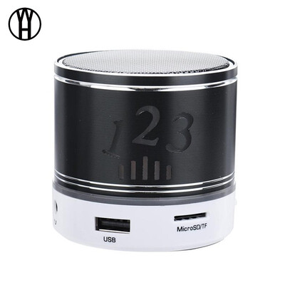 

WH S41U Outdoor Metal LED Card Mini Wireless Bluetooth Speaker for xiaomi samsung huawei iphone