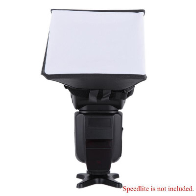 

Photography Flash Diffuser Mini Softbox Kit for DSLR Speedlite Flash NG BO8Y